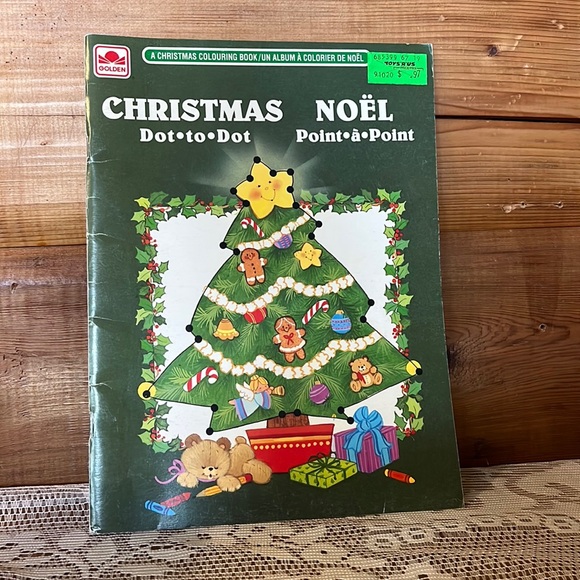 Golden Christmas Dot to Dot Book Bundle of 2 - Picture 2 of 11